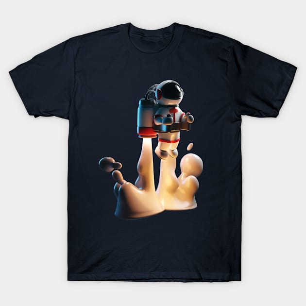 Jetpack v3 T-Shirt by VonKagaoan